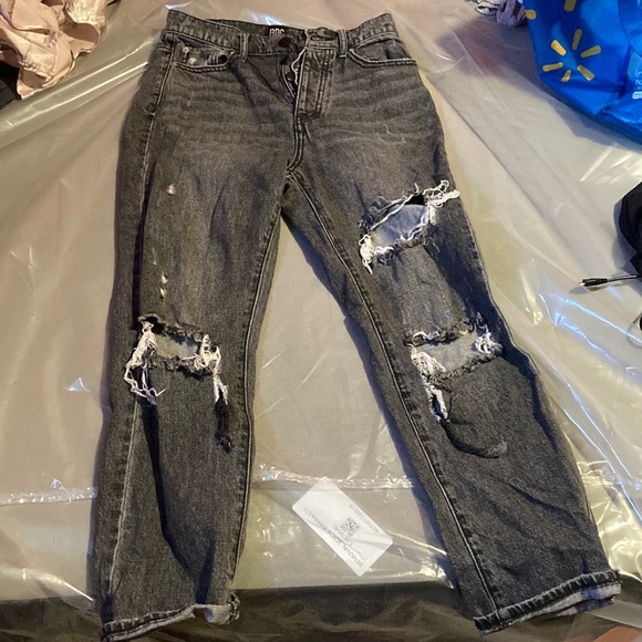 2/$30 Urban Ourfitters BDG Black Ripped Jeans - Picture 2 of 4